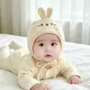 Gorro para Bebés y Niños Pequeños para Primavera y Otoño, Cálido y Protector Solar, Gorro Fino para Recién Nacidos para Niños y Niñas, Gorro de Punto Protector de Orejas para Bebés Pequeños