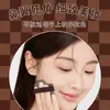 Esponja de Terciopelo Dingzhuang para Base, No Absorbente, Doble Uso para Seco y Húmedo, Esponja de Maquillaje Grande Color Chocolate, Empaquetada Individualmente