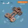 Pestillo de Acero Inoxidable Engrosado para Puertas de Madera, Cerrojo Universal para Dormitorio, Pestillo para Puerta de Baño, Candado para Puerta Deslizante