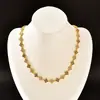 Conjunto de Acessórios de Moda Cruzado com Strass Completo Trevo de Quatro Folhas Colar para Clavícula Pulseira de Aço Inoxidável com Galvanoplastia a Vácuo Venda Direta da Fábrica no Atacado