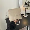 Bolsa feminina texturizada de alta qualidade, nova moda trendy primavera/verão, bolsa quadrada pequena casual de grande capacidade, bolsa transversal feminina atacado