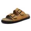 Pantuflas de Corcho para Hombre, Calzado de Verano para Exteriores, Sandalias Casuales de Suela Suave, Sandalias Deportivas de Playa de Gama Alta para Hombre