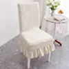 Liquidación de fundas gruesas universales para mesa de comedor y sillas, fundas para taburetes, juegos de cojines para sillas y fundas integradas para asiento y respaldo