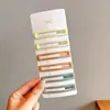 Pinza para el Cabello de Leopardo Retro a la Moda, Pasador de Pelo Exquisito de Alta Gama Estilo Coreano para Niña, Nuevo Accesorio para el Cabello de Pinza Lateral