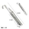 Separador de Té Portátil Simple y Creativo Colador de Té Filtro de Té Set de Té de Acero Inoxidable con Mango para Té Mágico
