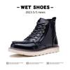 Zapatos para Hombre Talla Extra Grande Talla 45 Talla 46 Botas Retro Primavera y Verano Talla de Hombre 47 Talla 48 Talla 49 Botas de Trabajo Forradas de Lana para Hombre
