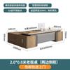 Escritorio Ejecutivo de Alta Gama Escritorio Presidente Simple Supervisor Muebles Combinación Mesa y Silla Gerente de Oficina Mesa Moderna