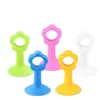 Batente de porta de silicone, instalação sem furos, protetor de maçaneta de porta, dispositivo anti-colisão, batente de porta de borracha, batente de porta de banheiro, batente de porta anti-colisão colorido