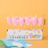 Celebridad de Internet Ins Lazo simple Vela Pastel Decoración Plug-in Diosa Hada Cumpleaños Postre Mesa Horneado Vestir
