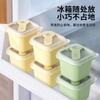 Molde de Sorvete de Silicone Fácil Desmoldagem Doméstica de Qualidade Alimentar Molde de Sorvete Caseiro Picolé Caixa de Gelo Picolé Gelo Congelado