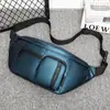 Bolsa de Pecho para Hombre Estilo Japonés Nicho Simple Ligera para Ciclismo Pequeña Bolso Cruzado Simple Bolso Cruzado de Película de Cuero Resistente al Agua