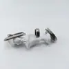 Hebilla de Cinturón para Mujer Dh 3.0cm Juego de Tres Piezas Hebilla Metálica de Aleación Punk Clásico Plata Vintage Plata Antigua