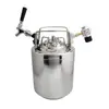 Barril de Cerveja de Aço Inoxidável 304, Barril de Refrigerante, Barril de Fermentação com Manutenção de Pressão para Cerveja, Segunda Fermentação, Barril de Barril, Barril para Xarope de Homebrewing