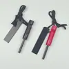 Fire Stick Multifuncional Dos en Uno con Pedernal de Silbato, Equipo de Supervivencia al Aire Libre Barra de Magnesio y Bloque de Magnesio
