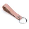 Llavero vintage de piel de vaca para hombre y mujer con cinturón de cuero, llavero colgante para coche al por mayor.