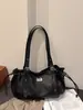 Bolsa Transfronteiriça 2025 Novo Modelo para o Dia a Dia Leve Luxo Retrô com Cordão Bolsa Baguete Nicho Ombro Único Sob o Braço Bolsa de Mão Casual Feminina