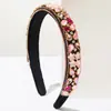 He Ming Diadema de Estrella con Pedrería Completa Estilo Barroco Retro Europeo y Americano Retro Súper Brillante Personalidad Accesorios para el Cabello Versátiles para Mujeres