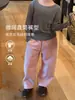 Pantalones de Niña Otoño 2026 Ropa Nueva para Niños Pantalones Deportivos de Chicas para Otoño Tallas Medianas y Grandes para Niños Pantalones Deportivos Casuales Cómodos