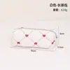 Nuevo neceser acolchado con forma de corazón transfronterizo, bolsa de aseo portátil de gran capacidad para viajes, bolsa multifuncional para almacenamiento de labiales