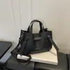 2026 Verano Nueva Moda de Gama Alta Patrón Lichi Simple Versátil Nicho Elegante Bolso de Hombro Cruzado