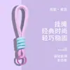 Ventas Directas de Fábrica Malla 0.7 Cuerda Tejida Lanyard Simple para Teléfono Llavero de Mochila para Muñeca Colgante de Cuerda Trenzada
