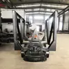 Carro de materiales para mina de carbón subterránea MLC3-6, rueda de acero fundido para transporte de túneles con estructura soldada. Especificaciones del carro de materiales de mina