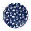 Bp002 Prato de Papel Náutico Louça para Festa de Feriado para 8 Pessoas Decoração de Pirata Navegante Prato de Papel Descartável
