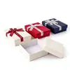 Caja de embalaje de joyería de color sólido personalizada, caja de dos piezas para anillos, embalaje para cajas de collares, pendientes y joyería, exclusivamente para suministro transfronterizo