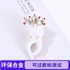 Broche Criativo de Dente, Broche de Escova de Dentes, Liga Ecológica, Desenho Animado Fofo, Broche Exquisito, Acessório Personalizado e Estiloso
