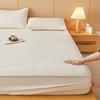 Sábana Bajera Impermeable, a Prueba de Orina y Transpirable de Soja, Pieza Única, Lavable a Máquina, Cubre Cama Grueso Universal Antideslizante Todo Incluido para Todas las Estaciones