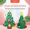 2026 Nova Árvore de Natal de Feltro Produto Educacional DIY Infantil Decoração de Natal Tridimensional Enfeite de Pendurar Fabricante de Comércio Exterior