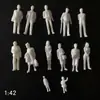Modelo de Personaje Escena de Mesa de Arena Arquitectónica Materiales de Producción Adornos de Paisaje Hechos a Mano DIY Muñecos Pequeños Blancos con Múltiples Proporciones