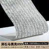 Painel Decorativo de Mosaico de Pedra Macia Travertino, Cerâmica Macia Flexível de Pedra Flexível Tridimensional para Paredes de Fundo e Decoração de Paredes Externas