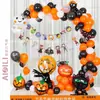 Nuevo globo de Halloween con forma de película de aluminio, globo decorativo de dibujos animados, globo para fiesta temática de Halloween
