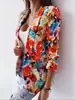 Ropa de Mujer 2022 Transfronteriza Nueva Estación Independiente de Ebay Venta Caliente Ropa de Mujer Amazon Estampado Traje de Primavera Chaqueta