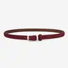 Cinturón de mujer, accesorio de moda, cinturón de cuero gamuza, estilo retro francés, 2.5 cm de ancho, cinturón de gamuza de piel de vaca, venta al por mayor