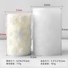 Jiahuimei Decorações de Natal Floco de Neve Vela Perfumada Cilíndrica Molde de Silicone
