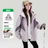 Chaqueta cortavientos de color block para niña, nuevo estilo primavera/otoño/invierno, inspirada en la ropa de trabajo, con capucha, resistente al viento, top casual para exteriores, moderno