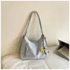 Bolsa de Hombro de Moda Estilo Coreano con Lunares Shuai Mi Home, Elegante Bolso Casual de Axila, Bolso Tote de Gran Capacidad para el Viaje Diario