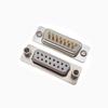 Fio de Solda em Estoque Conector Fêmea Db15 Conector de 15 Pinos de Linha Dupla Núcleo Sólido Cobre Puro Banhado a Ouro Db15 Fêmea