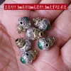 Mantra de Seis Caracteres Torre de Plata Antigua Perla Espaciadora Cara de Animal Carácter Pulsera de Tres Vías Accesorios de Joyería Antigua