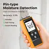 Medidor de humedad de madera tipo aguja portátil YT660, instrumento de medición de agua, detector de humedad de mortero de cemento, dispositivo de calibración de contenido de humedad