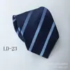 Nueva Corbata 8cm Casual Negocios Boda Rayada Corbata de Hombre Fabricante Stock Listo Corbata al por Mayor