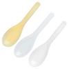 103 cuchara desechable mayoreo cuchara de plástico para arroz empaque para llevar comida rápida cuchara gruesa para postre transparente comercial