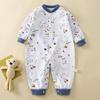 Macacões para Bebês, Macacões de Algodão Puro Sem Costura, Roupas de Engatinhar para Bebês, Roupas de Outono para Bebês Meninos e Meninas, Roupas para Passeio, Roupas para Recém-Nascidos