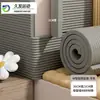 Tira Anti-Colisão para Bebê em Formato W Extra Grossa, Protetor de Canto de Mesa Anti-Impacto Infantil, Almofada Macia Anti-Colisão para Móveis de Jardim de Infância