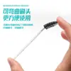 Escova Modeladora de Cílios Descartável Mais Vendida no Exterior, Pincel para Máscara com Haste Glitter Multicor, Pincel de Maquiagem Profissional para Salões de Cílios