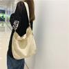 Bolsa de lona retrô estilo coreano ins cor sólida bolsa de inverno japonesa para estudantes universitários feminina 2021 nova bolsa mensageiro