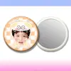 Nuevo espejo de hojalata de Zhang Yixing, espejo de maquillaje, espejo portátil, artículo de apoyo para conciertos, mismo estilo que los productos de Douyin