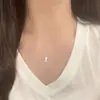 Collar de Pescado Tridimensional Escarchado de Plata de Ley S925, Diseño de Nicho, Artesanía Antigua, Acabado Mate, Sensación de Alta Gama, Cadena Versátil y Elegante para la Clavícula